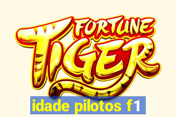 idade pilotos f1